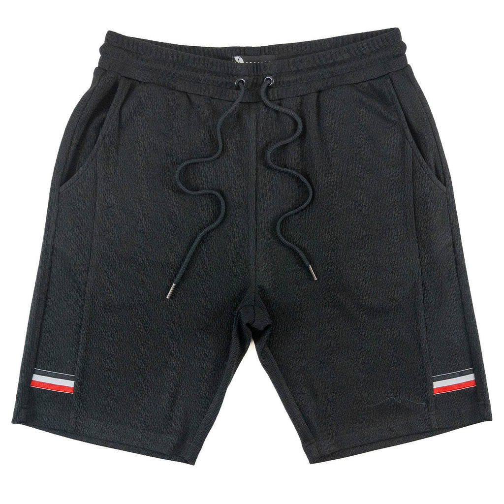 M428 Moreli Knit Short Sets - Black