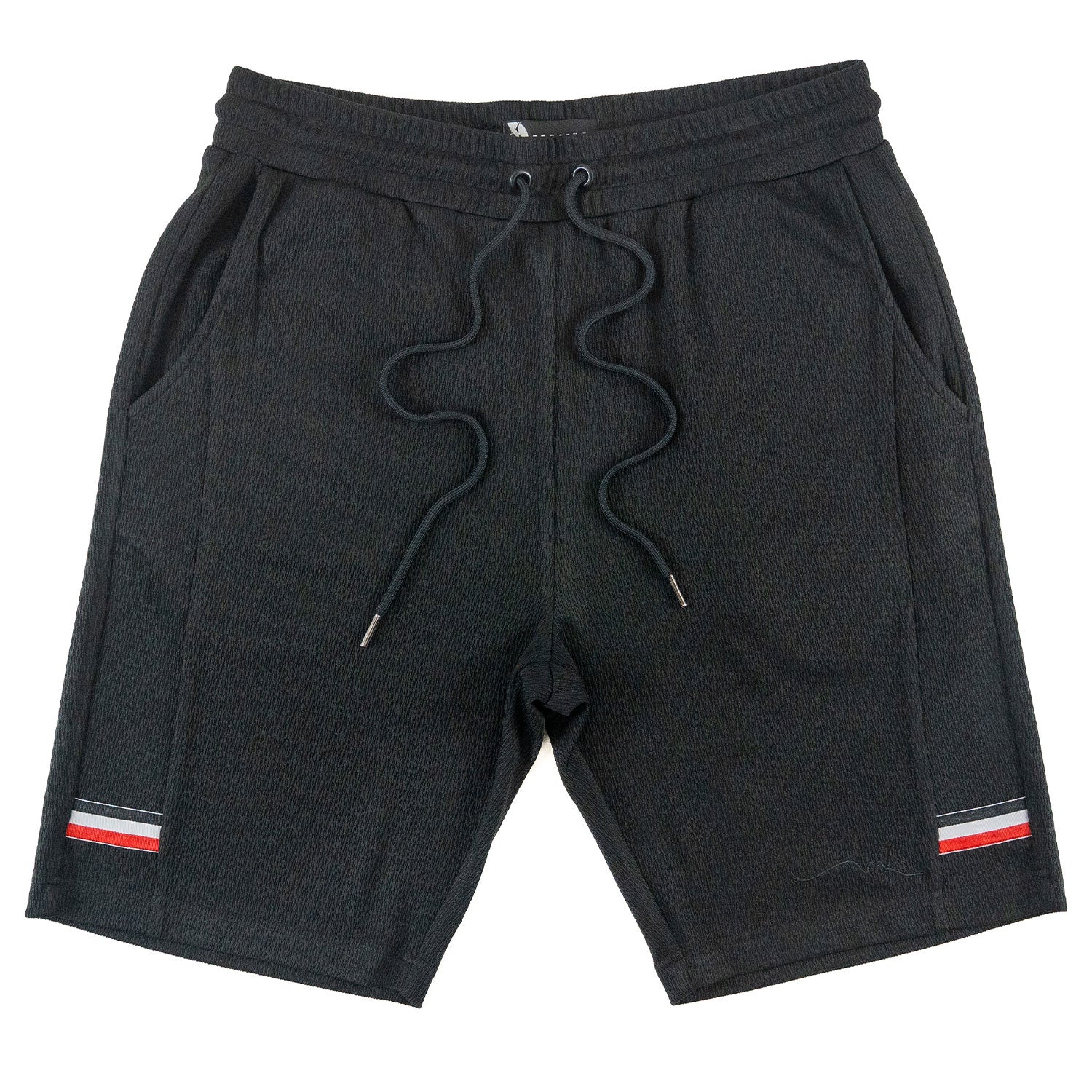 M428 Moreli Knit Short Sets - Black