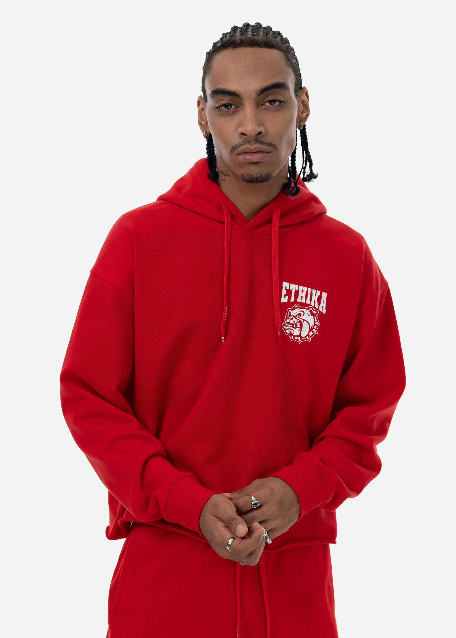 Athletic Dept | Mens Raw Edge Hoodie