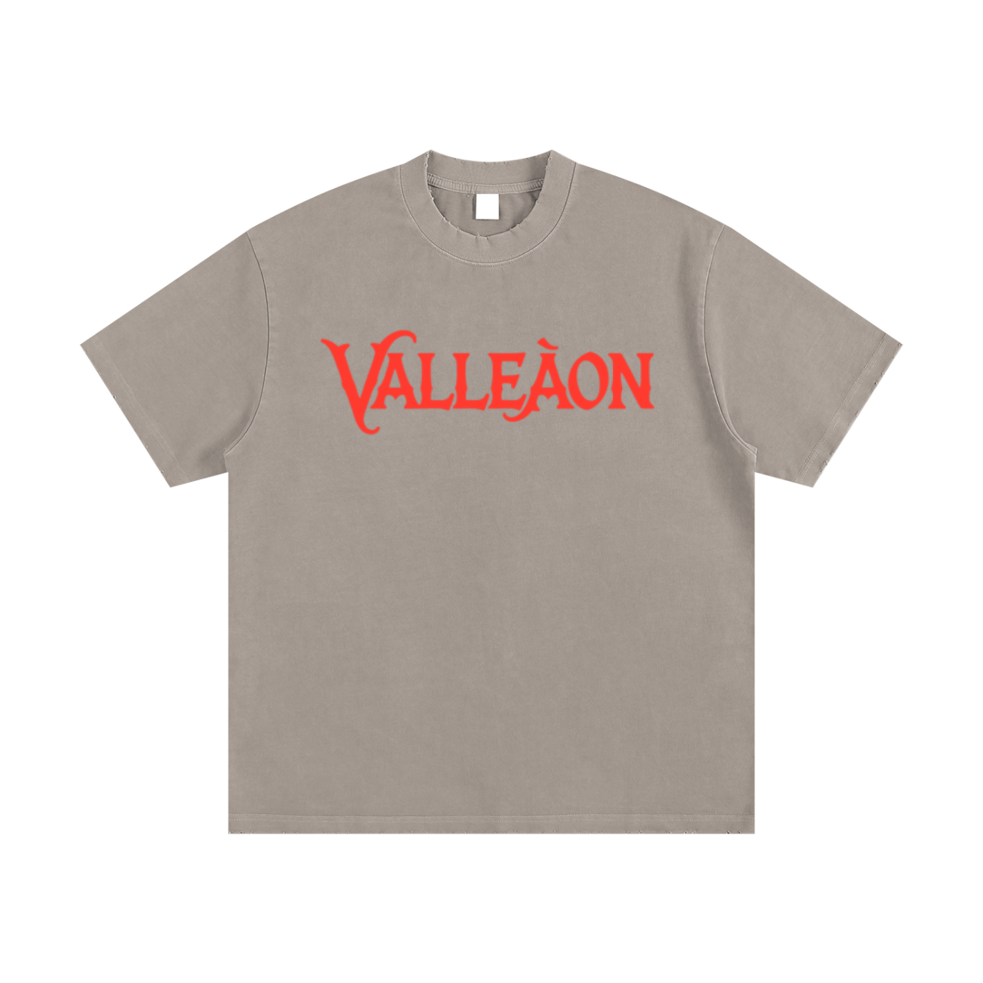 Heavyweight Vintage Washed Frayed T-Shirt