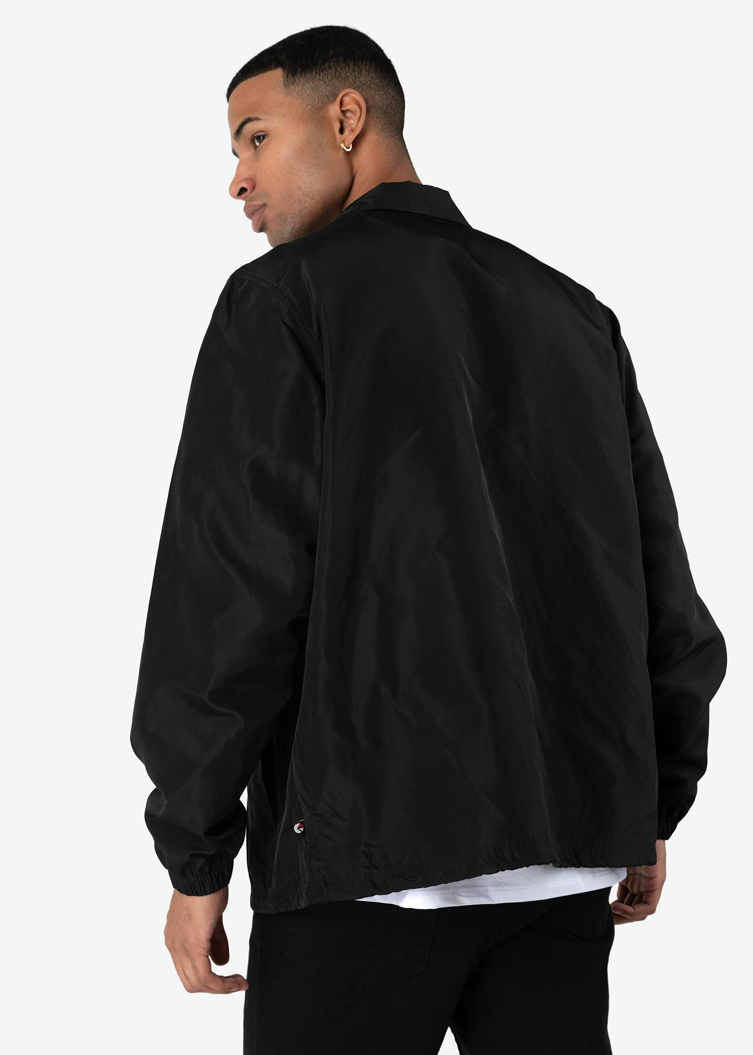 Black | Mens Coach Jacket