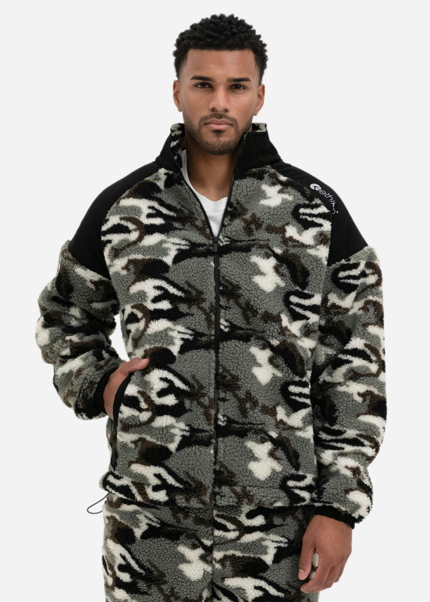 Cookie Camo | Mens Sherpa Jacket