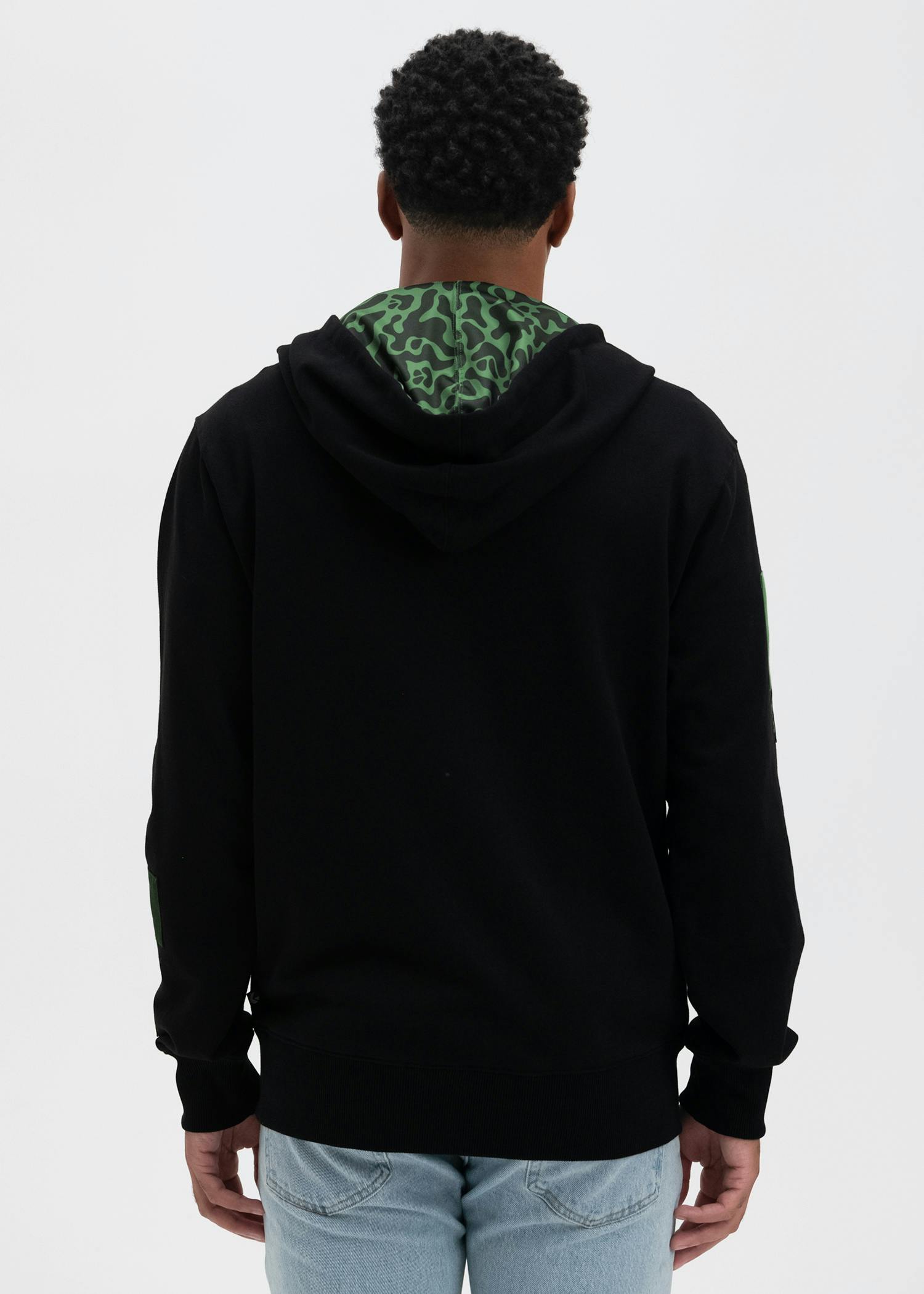 Dart Camo | Mens Zip Hoodie