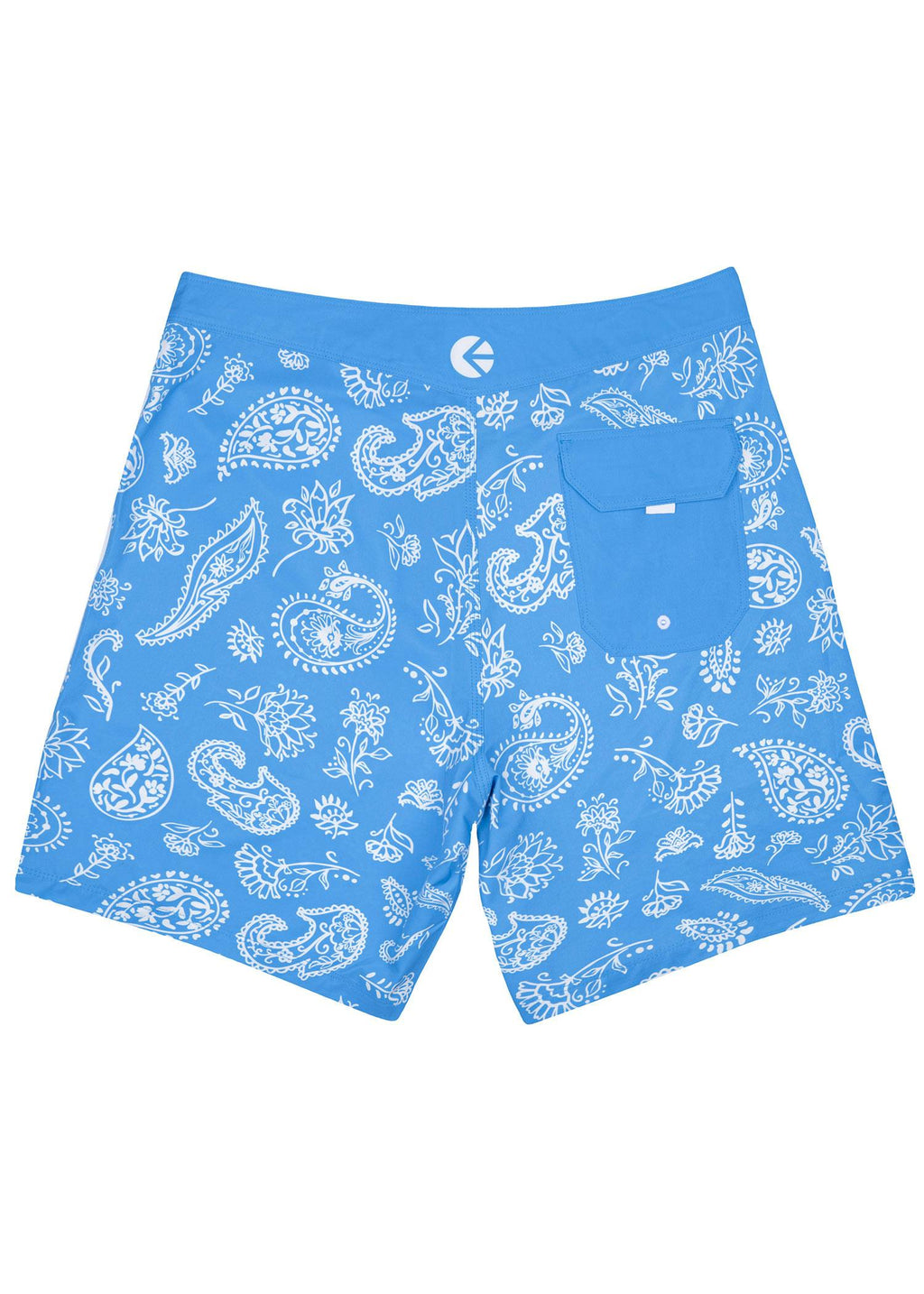 Americana Paisley - Blue | Mens Boardshort