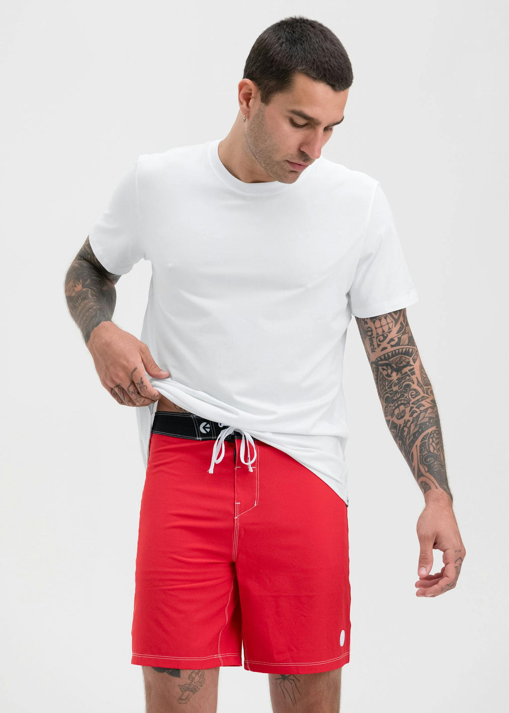 Americana Paisley - Red | Mens Boardshort