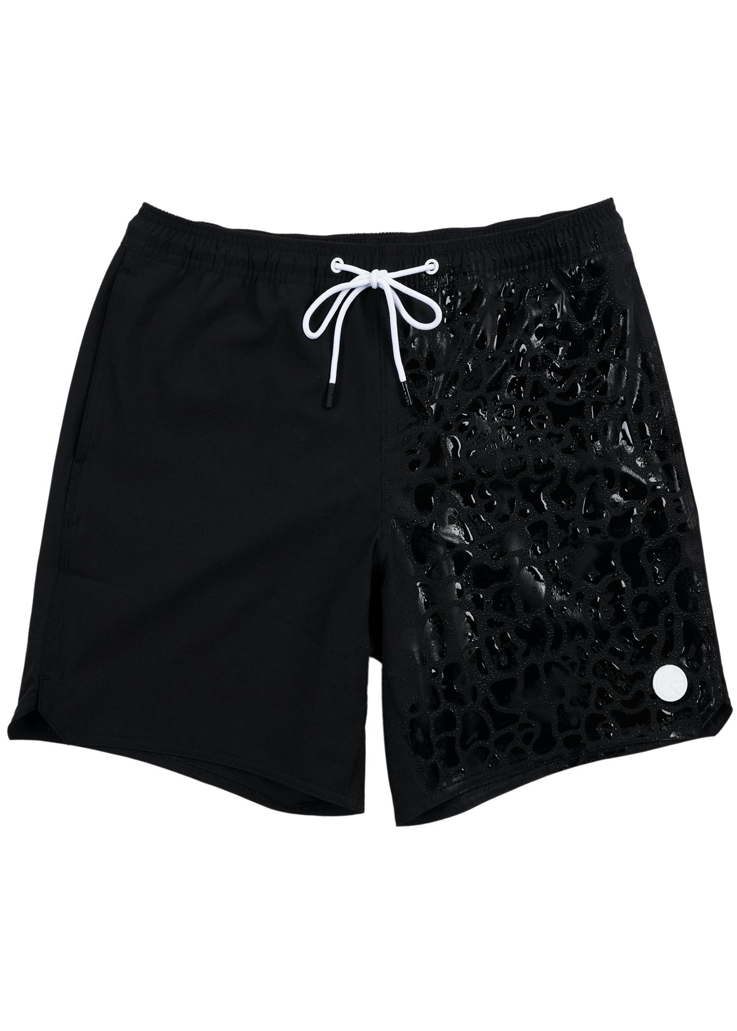 Apex Black | Mens Swim Short