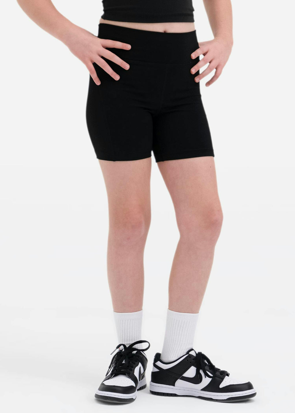 Black | Girls Biker Short