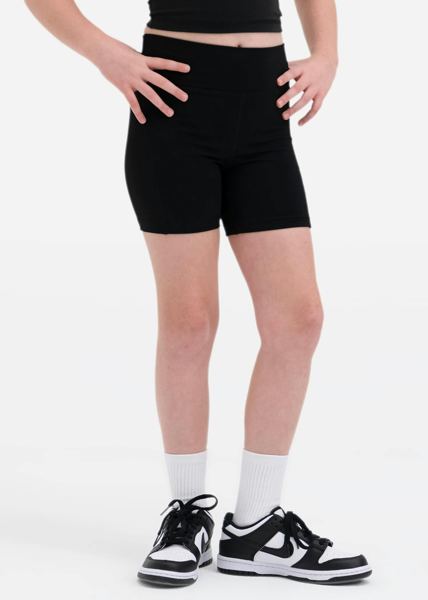 Black | Girls Biker Short