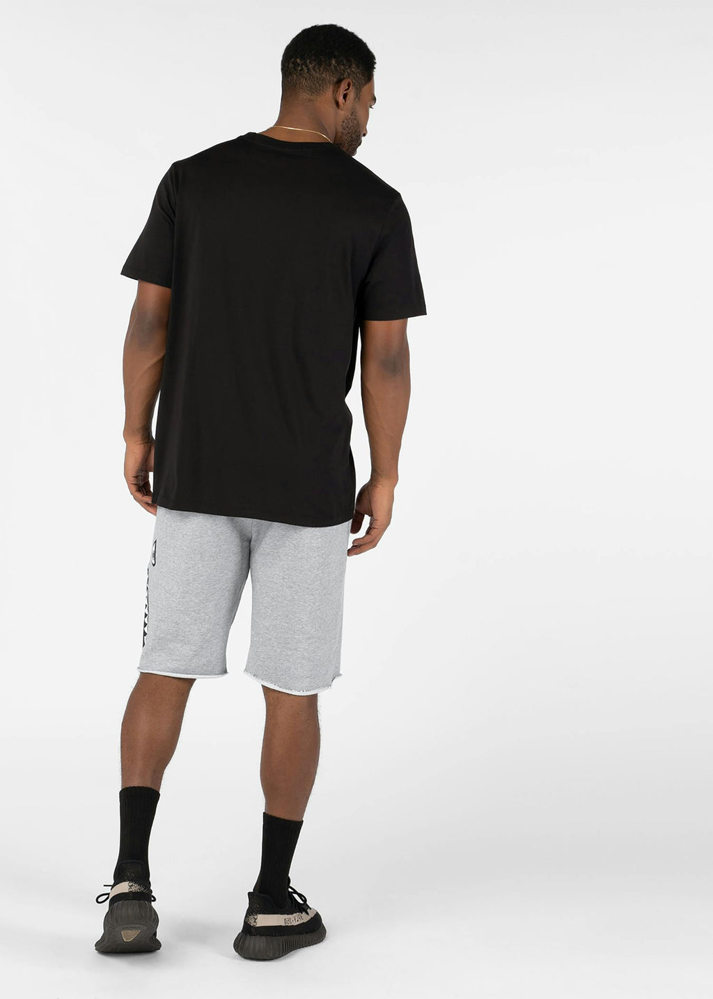 Bomber Heather | Mens Raw Edge Short