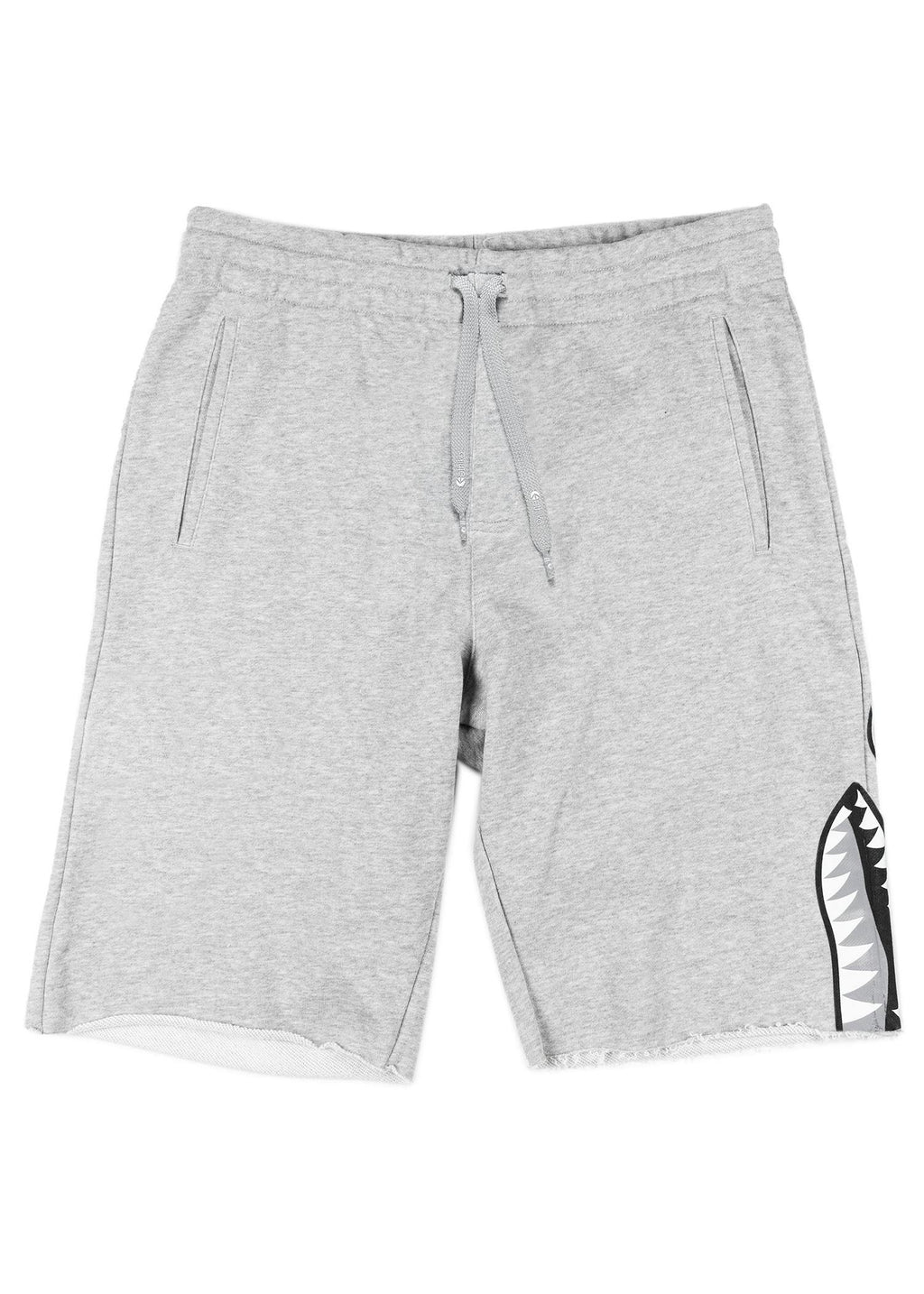 Bomber Heather | Mens Raw Edge Short