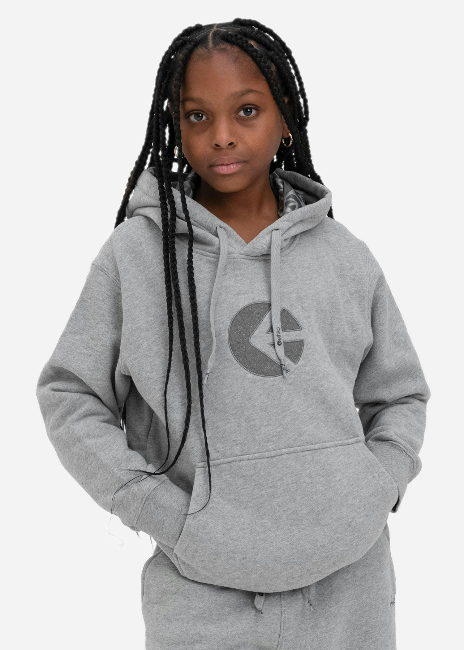 Icon Dark Heather | Kids Hoodie