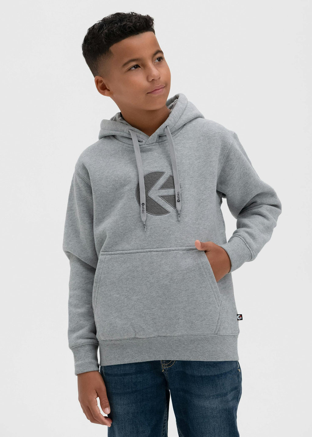 Icon Dark Heather | Kids Hoodie