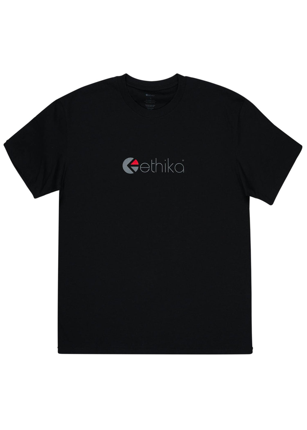 Ethika Logo - Black | Mens Graphic Tee