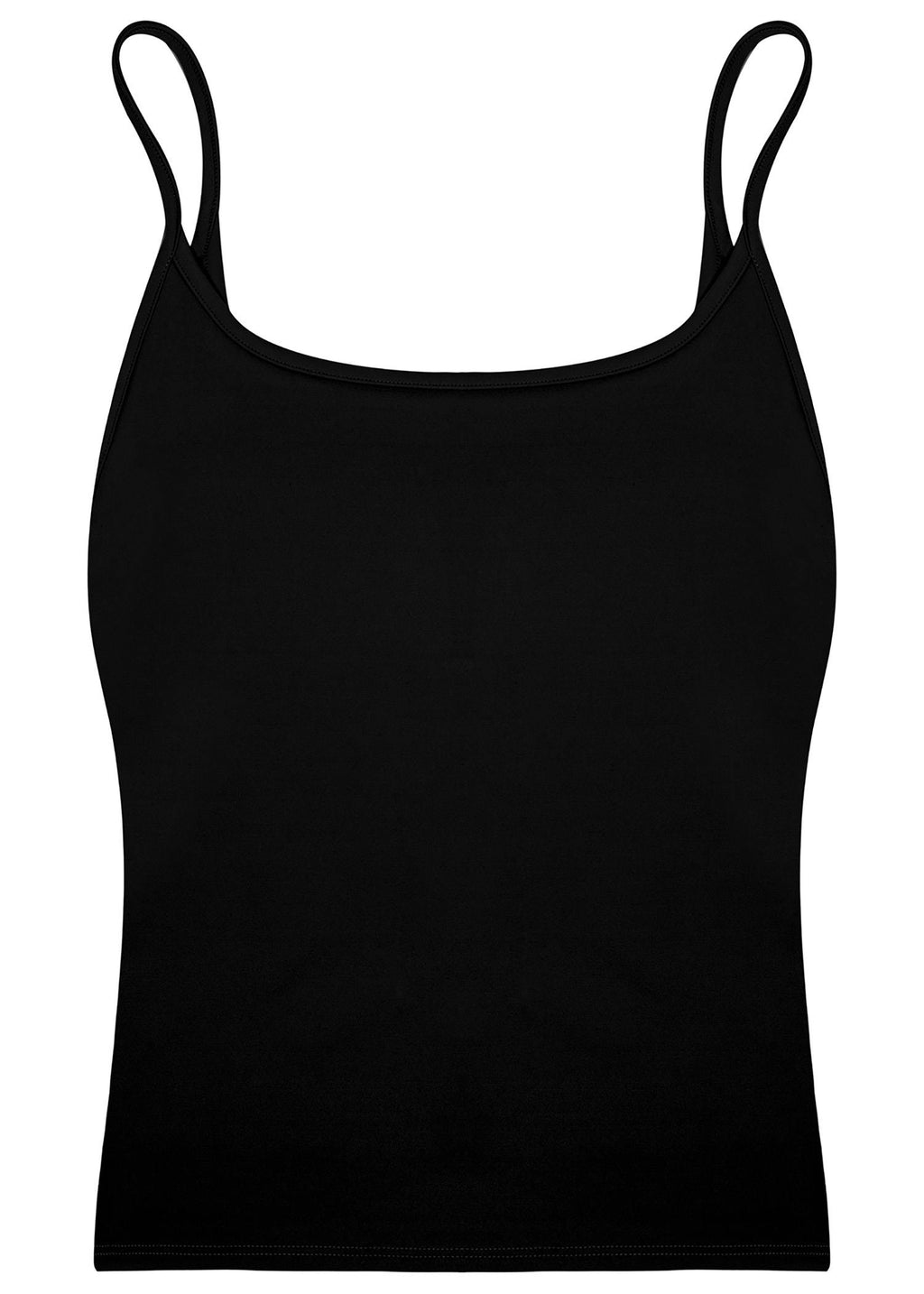 Black | Womens Contour Tank