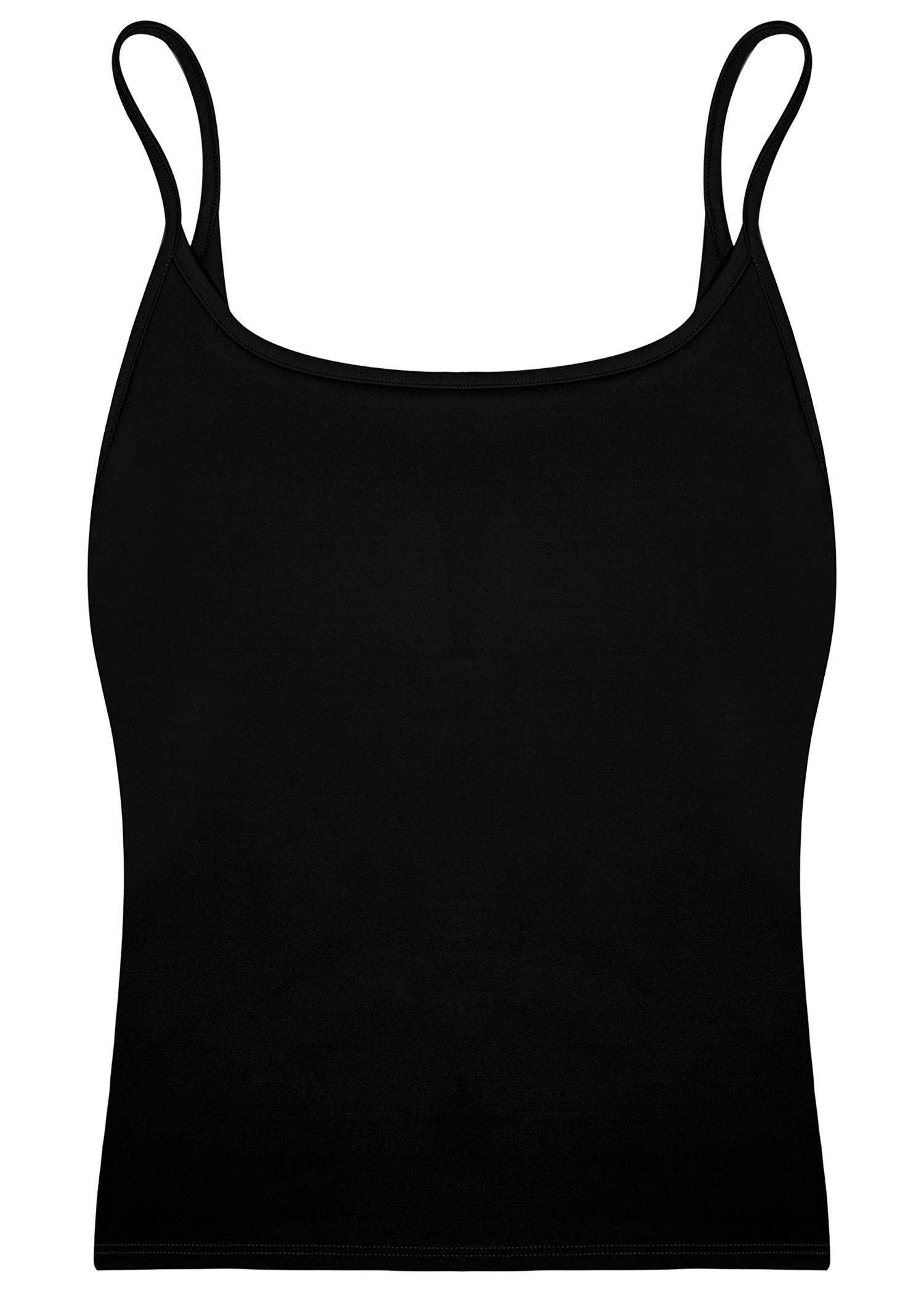 Black | Womens Contour Tank